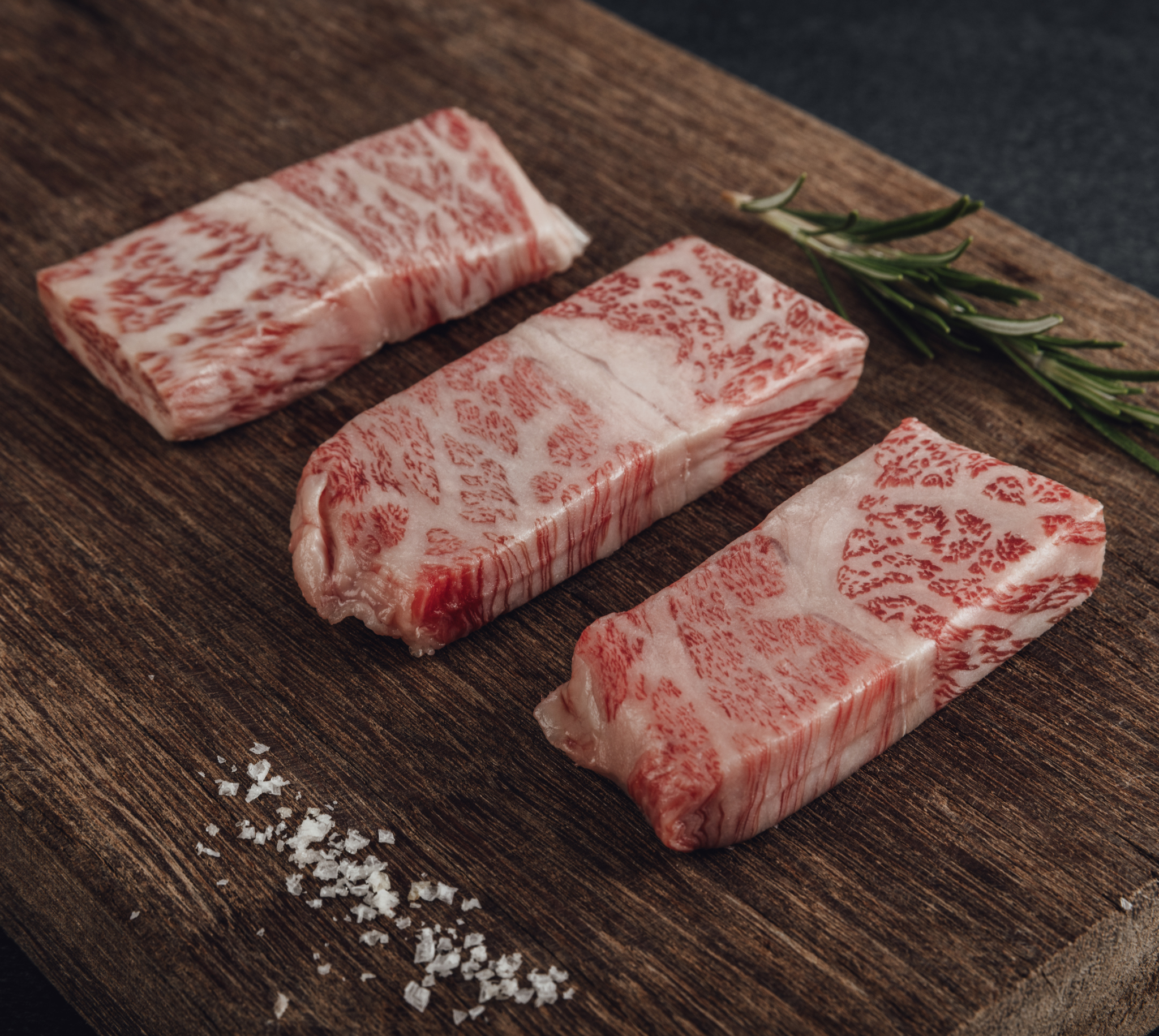 Miyazaki Wagyu | Strepen Niku Tori A5 (BMS 9-12)