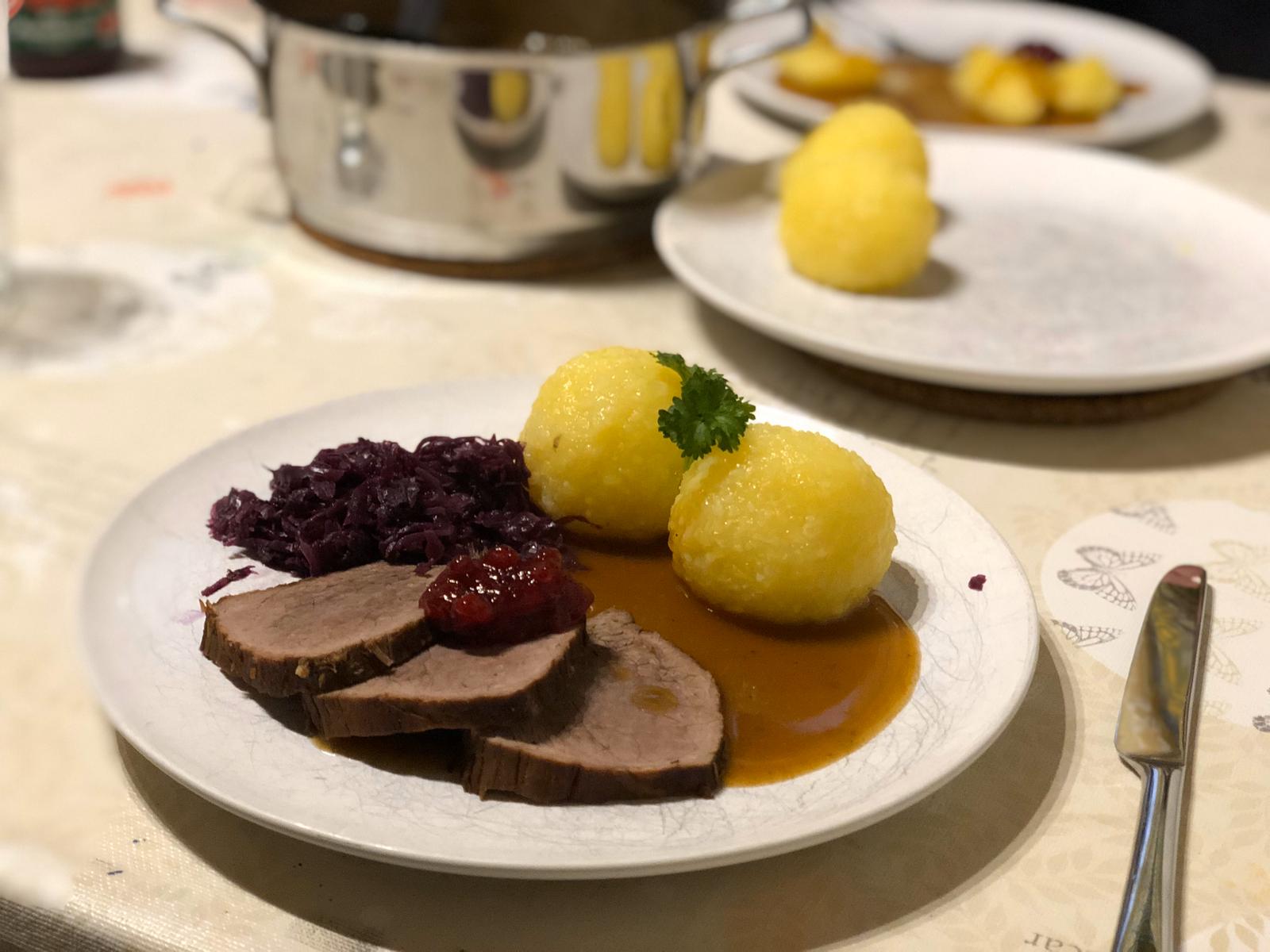 Schmorbraten vom Wasserbüffel Schmorbraten vom Wasserbüffel