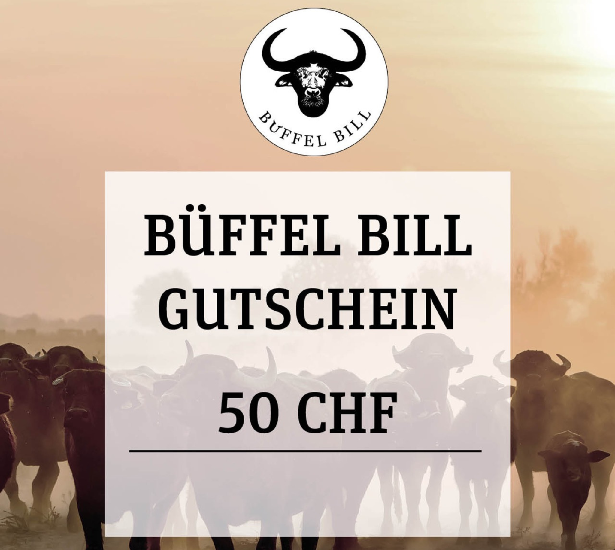 Büffel Bill Geschenkgutschein